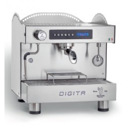 Egykaros automata kávégép digitális kijelzővel